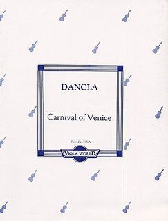 Dancla (Arnold) Carnival of Venice (viola & piano)