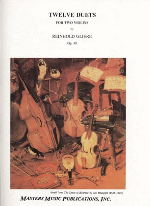 LudwigMasters Gliere, Reinhold: Twelve Duets Op.49 (2 Violins)