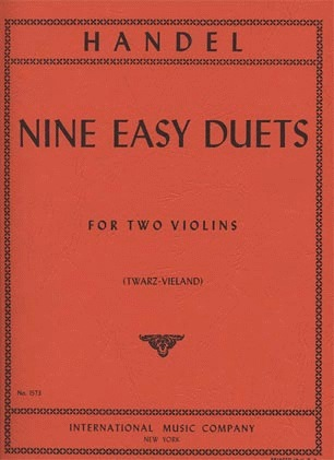 International Music Company Handel: Easy Duets (2 violins) IMC