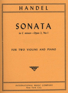International Music Company Handel, G.F.: Sonata in C minor Op.2#1 (2 Violins & Piano)