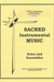Burckart, E.: I'll Be A Sunbeam (violin & piano)
