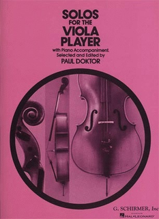 HAL LEONARD Doktor, Paul: Solos for the Viola Player (viola & piano)