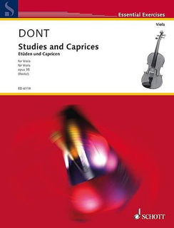 HAL LEONARD Dont, j (Rostal): Etudes Op.35 (viola)