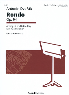 Carl Fischer Dvorak, Antonin (Kashkashian): Rondo Op. 94 (viola & piano)