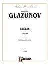 Alfred Music Glazunov, Alexander: Elegy Op.44 (Viola & Piano)