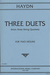 International Music Company Haydn, F.J.: Three Duets from Three String Quartets (2 violins)