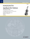 HAL LEONARD Hindemith, Paul: Tune Book - 41 Studies on the Doflein Method (1 or 2 violins)