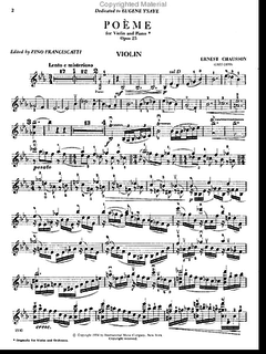 International Music Company Casadesus, R.: Hommage! a Chausson, op. 5 (violin and piano)