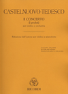 HAL LEONARD Castelnuovo-Tedesco, Mario: Concerto No. 2-I Profeti (Reduction for violin and piano)