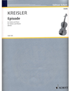 HAL LEONARD Kreisler, Fritz: Episode (violin & piano)