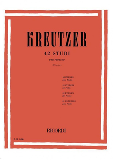 HAL LEONARD Kreutzer, R. (Principe): 42 Studies (violin)