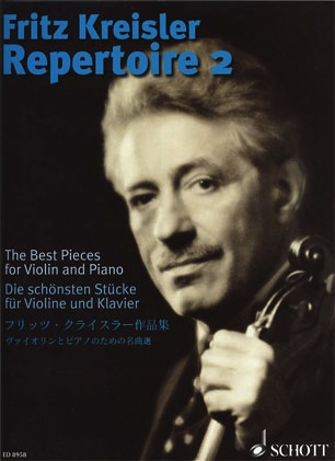 HAL LEONARD Kreisler, Fritz: Repertoire Vol.2 (violin & piano)