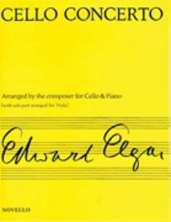 HAL LEONARD Elgar, Edward: Cello Concerto with solo part arranged for VIOLA