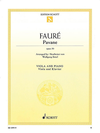 HAL LEONARD Faure, Gabriel (Birtel): Pavane Op. 50 (viola & piano)