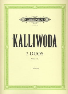 Kalliwoda, Johan: Violin Duos, Op. 70 (2 violins)