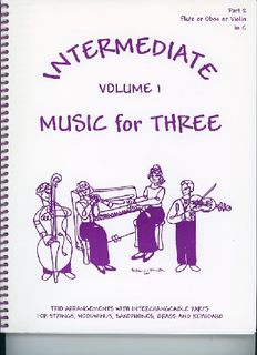 Last Resort Music Publishing Kelley, Daniel: Music for Three Intermediate Vol.1 (violin 2)