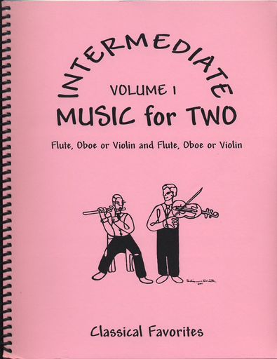 Last Resort Music Publishing Kelley, Daniel: Intermediate Music for Two Vol.1 Classical Favorites (2 violins)