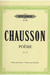 C.F. Peters Chausson, Ernest: Poeme Op.25 (violin & piano)