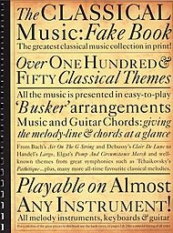 HAL LEONARD Classical Music Fake Book (violin, Chords)