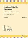 HAL LEONARD Kuchler: Concertino (violin, piano) SCHOTT