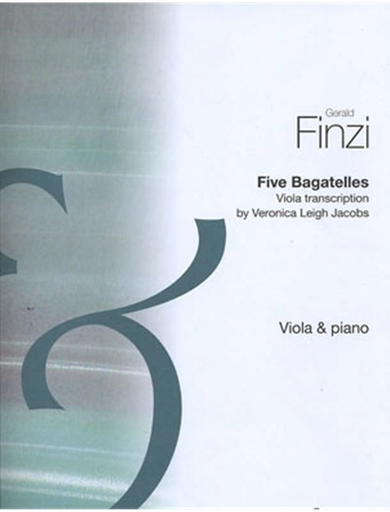 HAL LEONARD Finzi, G.: Five Bagatelles-transcribed by Veronica L. Jacobs (viola & piano)