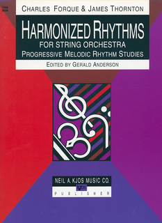Forque, Charles: Harmonized Rhythms for String Orchestra (viola)