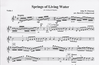 Ledgerwood, D.R.: Springs of Living Water (2 violins & piano)