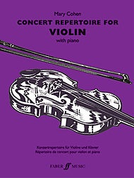 Alfred Music Cohen, Mary: Concert Repertoire for Violin with Piano