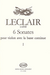 HAL LEONARD Leclair, J.-M.: 6 Sonatas for Violin and Bass Continuo, Vol.1 (violin, and piano)