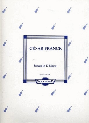 Franck, Cesar: Sonata in D Major (viola & piano)