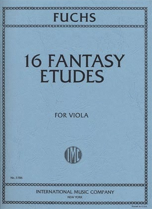 International Music Company Fuchs, L.: 16 Fantasy Etudes (viola) IMC