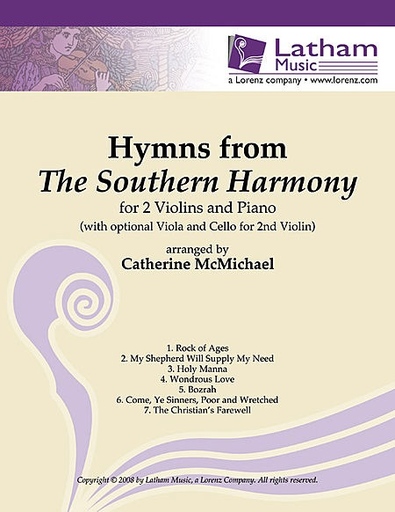 McMichael, Catherine: Hymns from the Southern Harmony (2 violin & piano)