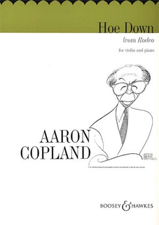 HAL LEONARD Copland, A.: Hoe Down from Rodeo (violin, and piano)