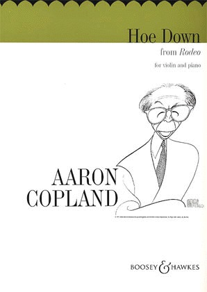 HAL LEONARD Copland, A.: Hoe Down from Rodeo (violin, and piano)