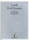 Corelli, Arcangelo: 12 Sonatas Vol.2 Op.5 #7-12 (violin & piano)