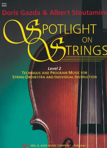 Gazda: Spotlight on Strings, Book 2 (Viola)