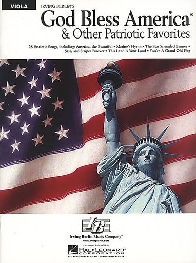 HAL LEONARD Berlin, Irving: God Bless America and Other Patriotic Favorites (viola)