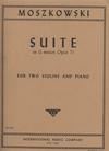 International Music Company Moskowski, Maurice: Suite in G minor Op.71 (2 violins & piano)