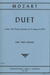 International Music Company Mozart, W.A.: Duet after the Piano Sonata in A major, K.331 (2 violins)