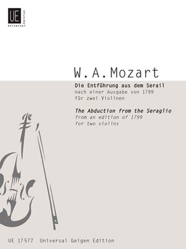 Carl Fischer Mozart, W.A. (Kovacic): Abduction from the Seraglio (2 violins)