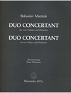 Barenreiter Martinu, Bohuslav: Duo Concertant for Two Violins (2 violins & piano) Barenreiter