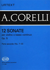 HAL LEONARD Corelli, Arcangelo: Violin Sonatas Op.5 #7-12 (violin & piano)