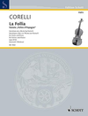 HAL LEONARD Corelli, Arcangelo (Leonard/Marteau): La Folia Variations (violin & piano)
