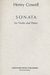 HAL LEONARD Cowell, Henry: Sonata (violin & piano)