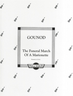 Gounod, Charles: The Funeral March of a Marionette (viola & piano)