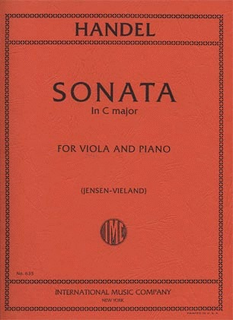 International Music Company Handel, G.F. (Jensen-Vieland): Sonata in C Major (Viola & Piano)