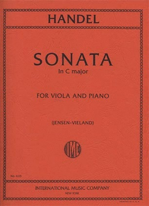 International Music Company Handel, G.F. (Jensen-Vieland): Sonata in C Major (Viola & Piano)