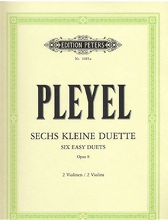 Pleyel, I.: Six Little Duos for Two Violins Op. 8