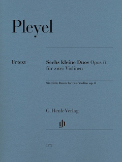 HAL LEONARD Pleyel: Six little duets, op8 (2 violins) HENLE URTEXT