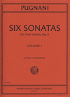 International Music Company Pugnani, Gaetano: Six Sonatas Op.4 Vol.1 (2 Violins)